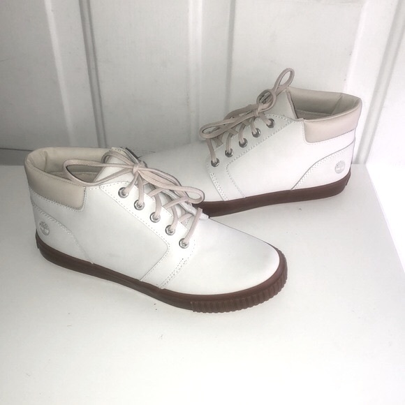 Timberland Skyla Bay Chukka White Boots 9 NWOT - Picture 9 of 11